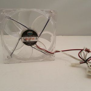 COOLER MASTER 12V 0.16A Case Fan | Clear | A12025-12CB-3BN-F1 | DF1202512SELN CF